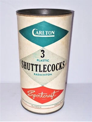 Volantes Carlton Sportcraft de colección de hojalata - Viene con 3 volantes de plástico Foto 1 de 4