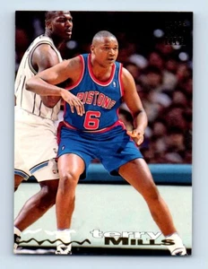 1994-95 Stadium Club Terry Mills Detroit Pistons #232 - Picture 1 of 2