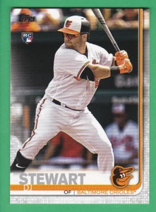 2019 Topps #580 DJ STEWART RC Baltimore Orioles ROOKIE CARD - Picture 1 of 2