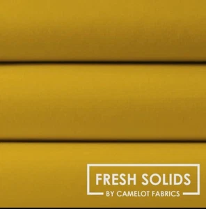 Camelot Fresh Solid Gold (old Gold) 44” BTY - Picture 1 of 1