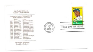2016  Jackie Robinson Cunningham FDC - Picture 1 of 1