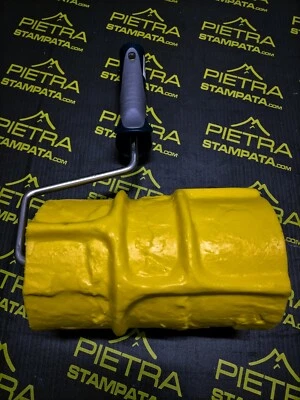 CURBING STAMP roller Concrete Curb & Border Stamp Roller Concrete Texture Roller - Image 1 of 4