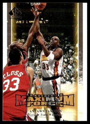 1999-00 SP Authentic #M2 Antawn Jamison BASKETBALL Golden State Warriors - Image 1 of 2