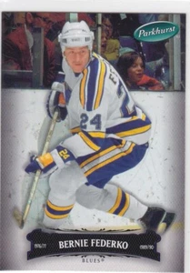 06/07 PARKHURST...BERNIE FEDERKO....CARD # 58...BLUES...FREE COMBINED SHIPPING - Imagen 1 de 1