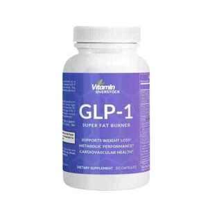 GLP-1 Weight Loss Fat Burner - 90 Capsules - Choline, Chromium, MCT - Pack of 5 - Picture 1 of 4