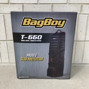 Bagboy T-660 Travel Cover Bag Wheeled Golf Padded Flight Club Protection - Picture 1 of 5