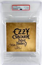 OZZY OSBOURNE Signed Auto Slabbed Encapsulated "Patient Number 9" CD Cover PSA