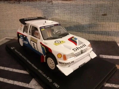 Peugeot 205 Turbo 16 Evo Rally WRC Salomen Mil Lagos 1/24 Planeta Salvat Altaya - Immagine 1 di 4