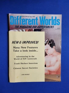 Revista Different Worlds número #40 con mapa - Imagen 1 de 3