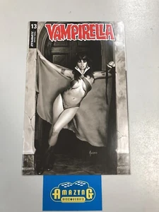 Vampirella #13 1:40 Jusko B&W Variant Cover Dynamite - Imagen 1 de 2