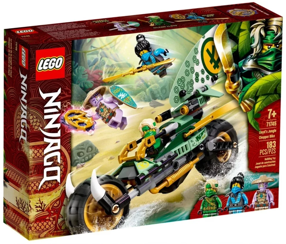 Lego Ninjago 71745 - Moto della giungla di Lloyd