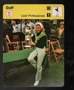 1979 Lady Professionals Judy Rankin Sportscaster Golf Card 53-02 Italy NM-MT - Bild 1 von 2