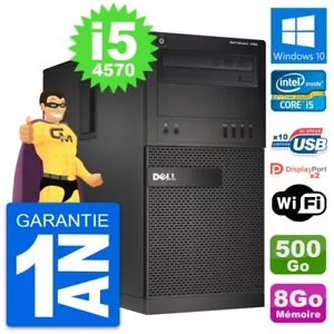 Dell OptiPlex XE2 MT Tower PC Intel i5-4570 RAM 8GB Festplatte 500GB Windows 10 Wifi - Bild 1 von 8