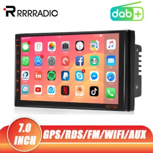 7" Android 13 AUTORADIO Mit DAB+ GPS Navigation NAVI BLUETOOTH WIFI DOPPEL 2 DIN - Bild 1 von 12