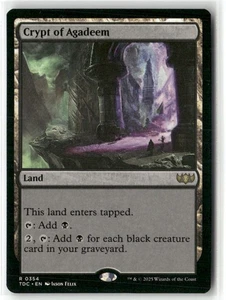 Crypt of Agadeem Commander: Tarkir: Dragonstorm Regular - Bild 1 von 1