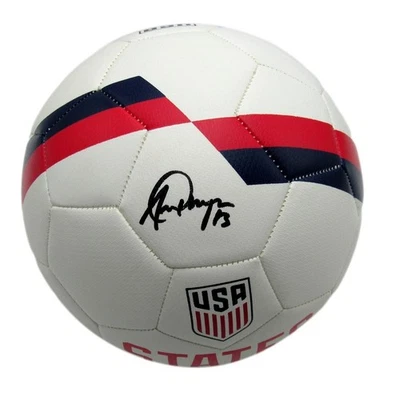Balón de fútbol para mujer Alex Morgan autografiado/firmado Nike EE. UU. JSA Foto 1 de 4