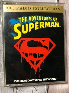 The Adventures Of Superman 2 x Cassette Tape BBC Radio Drama Doomsday & Beyond - Picture 1 of 5