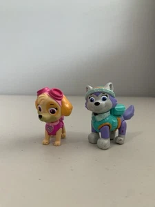 Paw Patrol Toy Figures Sky Everest Lot Of 2 - Picture 1 of 4