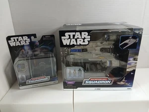 Star Wars Micro Galaxy Squadron Rebel U-Wing Starfighter & Damage TIE Fighter - Bild 1 von 5