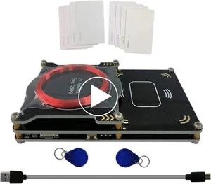 Upgraded 512k Proxmark3 Easy V3.0 RDV4 Memory ID M1 IC Built-in RFID Card... - Afbeelding 1 van 6