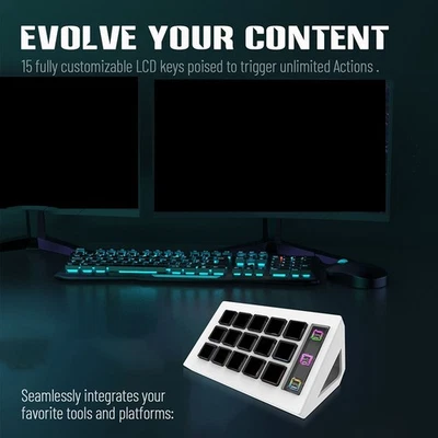 Aesthetic Black and White Visual Keyboard Perfect for Tech Enthusiasts - Image 1 of 4