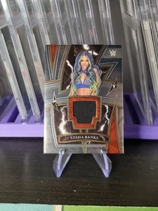 2022 Panini Select WWE Sasha Banks Sparks Relic Shirt Patch #SP-SBK - Picture 1 of 2