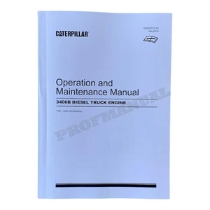 Caterpillar 3406B Truck Engine Operation & Maintenance Manual SEBU6312 - Picture 1 of 5