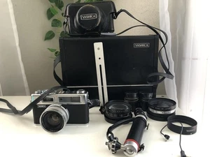 Yashica Electro 35 GSN analoge 45mm Kamera Kit Konvolut Top Zustand P10 - Bild 1 von 21