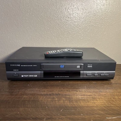 Samsung DVD/Video CD/CD Player DVD-611 DVD Player w/Remote - Image 1 of 4