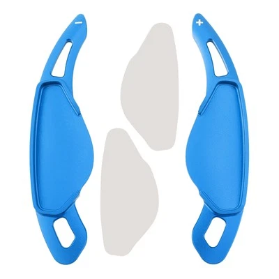 Steering Wheel Paddle Shifter For Extension Range Rover Discovery Aluminium Blue Foto 1 de 4