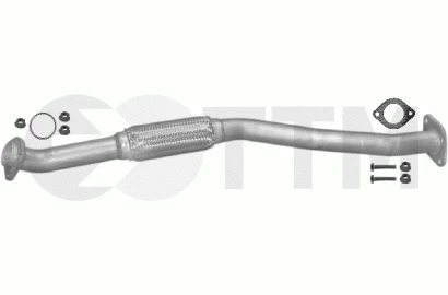 Tuyau Intermédiaire+ pour NISSAN PRIMERA 2.0 D 90cV 2000-2002 - Photo 1/1