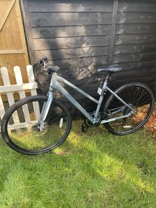 Scott Sub Cross 50 Women s Hybrid Bike 2024 in Silver - Picture 1 of 7