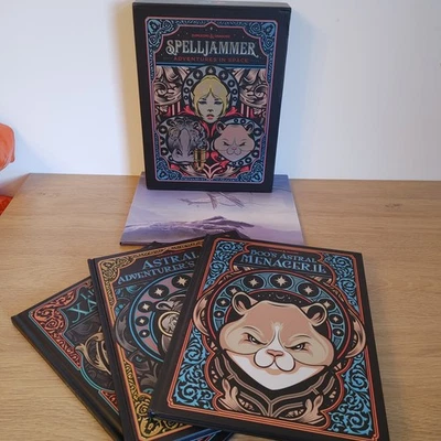 Juego de caja de cubierta alternativa Spelljammer Adventures in Space D&D 5e 2022 Foto 1 de 4