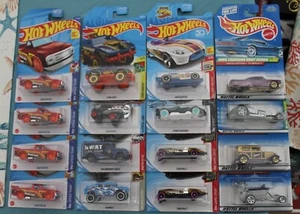 Lot of 16 TREASURE HUNT Hot Wheels SWAT Hummer '32 Ford '59 Impala - Sealed - Picture 1 of 12