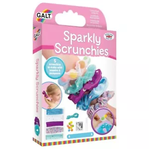 Galt ~ Sparkly Scrunchies~ Craft Kits 5+ - Picture 1 of 3