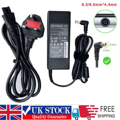 90W LAPTOP AC ADAPTER CHARGER For Sony Bravia Vaio VGP-AC19V37 KDL 6.0*4.4mm - Image 1 of 4