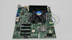 Supermicro X9SCM-F Intel Xeon E3 Motherboard + 8GB ECC RAM + Intel i3 3240 CPU - Picture 1 of 4