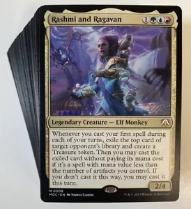 MTG Magic The Gathering Rashmi And Ragavan Budget 100 Card Commander Deck - Picture 1 of 4