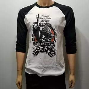 watain black metal baseball style official Band T-Shirt  - Picture 1 of 3