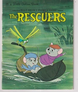 Walt Disney's The Rescuers and Rescuers Down Under (2 Book Set) (Little Golden B - Imagen 1 de 4