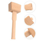 Wood Punching Hammer Wooden Hand Mixer Beaters Manual Citrus Press Tool