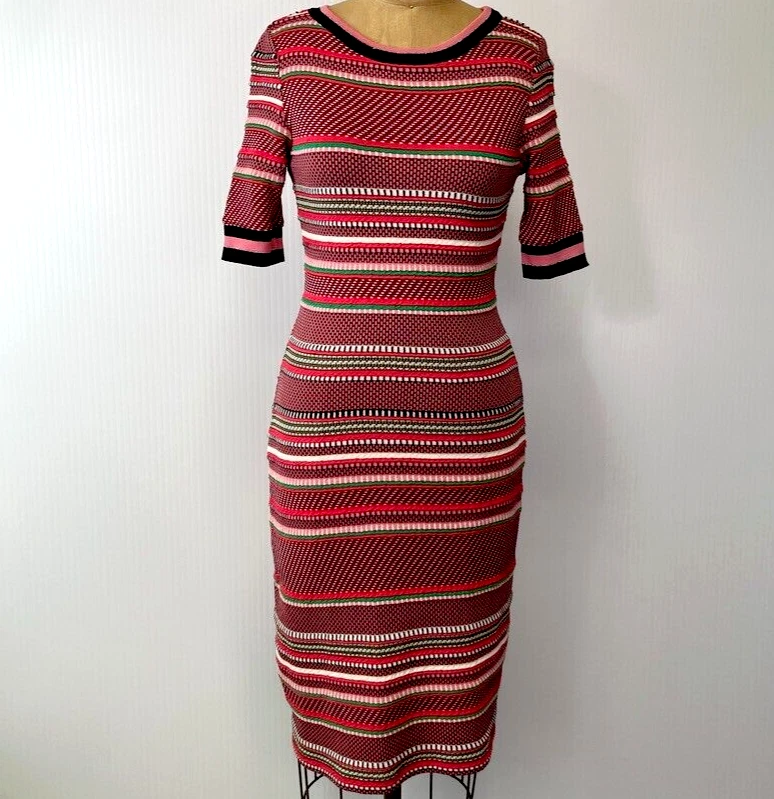 Vestido AldoMartins Mujer Extra Pequeño Tejido Elástico Bambú España Trabajo Fiesta Núcleo Nuevo con Etiquetas Foto 1 de 4