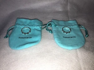 Anillo Tiffany Ziegfeld plata esterlina negro espinela cuentas talla 9 - Imagen 1 de 3