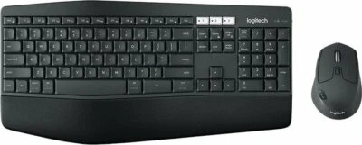 Tastatur/Maus Logitech MK850 Performance Combo schwarz Funk USB 2,4 GHz Deutsch - Bild 1 von 4