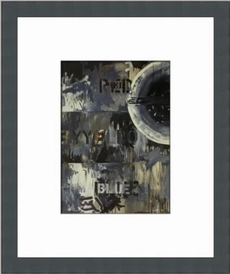 Periscopio Jasper Johns (grúa dura) impresión enmarcada personalizada Foto 1 de 2