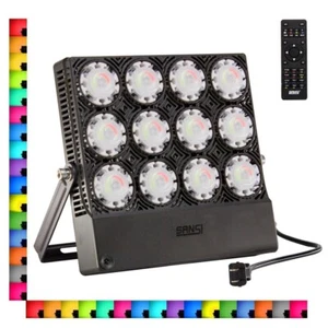 RGB LED Flood Light 70W Outdoor Color Changing Lights Landscape Lamp With Remote - Picture 1 of 9