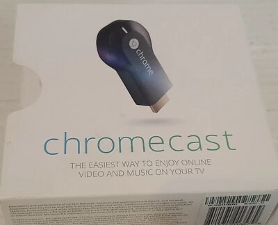 1st Generation Google Chromecast with HDMI Extender USB Cable - Image 1 of 4