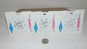 3 CARRETE SAWYER'S VIEW-MASTER 1958 VINTAGE # 4511,4512,4513 MERANIC CAVERNS - Imagen 1 de 6