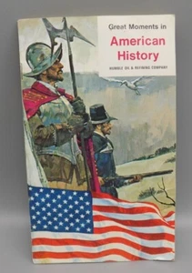 Humble Oil Great Moments In American History Puzzle Booklet Complete Stamps - Picture 1 of 10