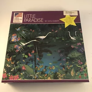 Großes amerikanisches Puzzle Dan Gilberts kleines Paradies 1000 Teile versiegelt - Bild 1 von 5